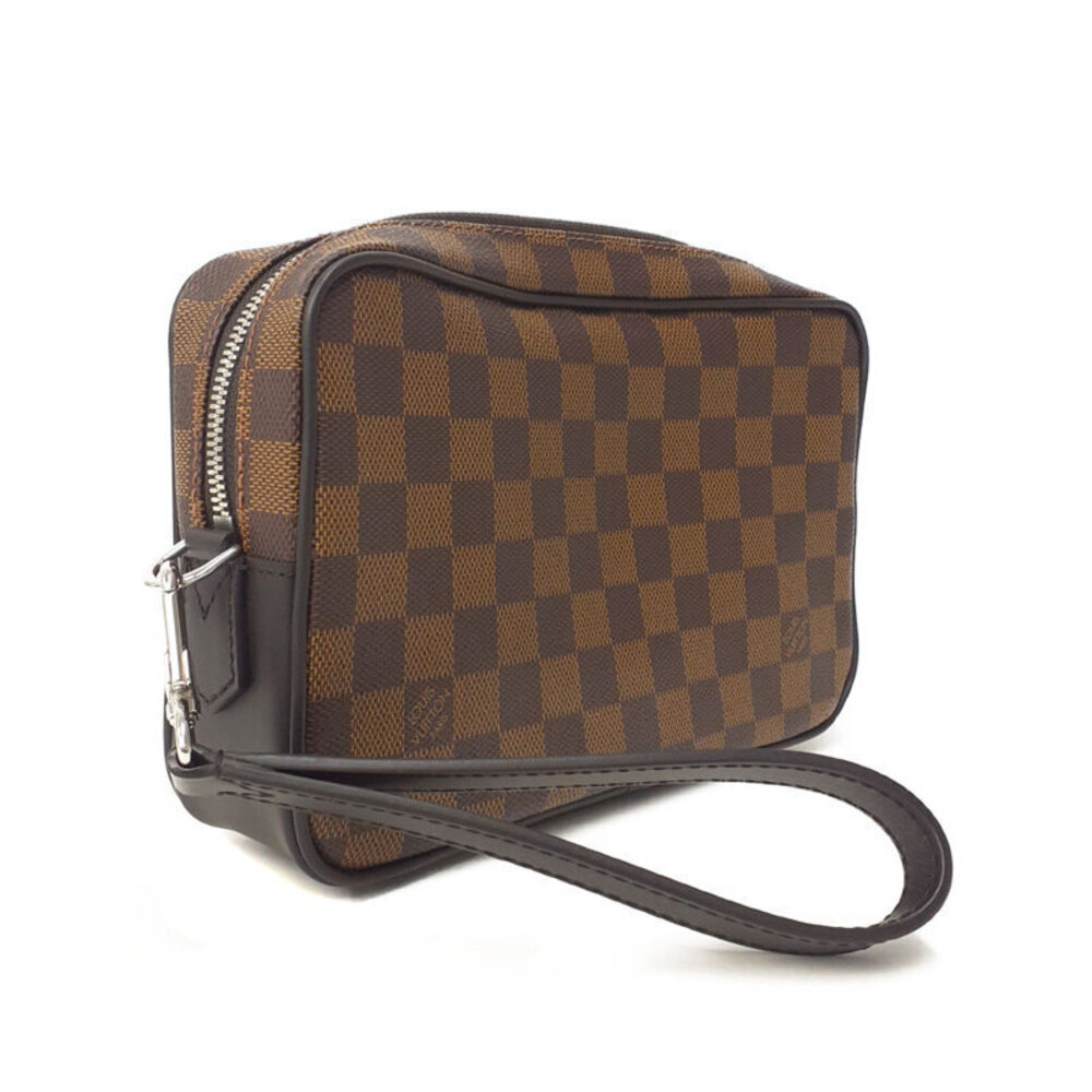 Louis Vuitton Damier Brown Ebene Shoulder Pochette Kasai Bag